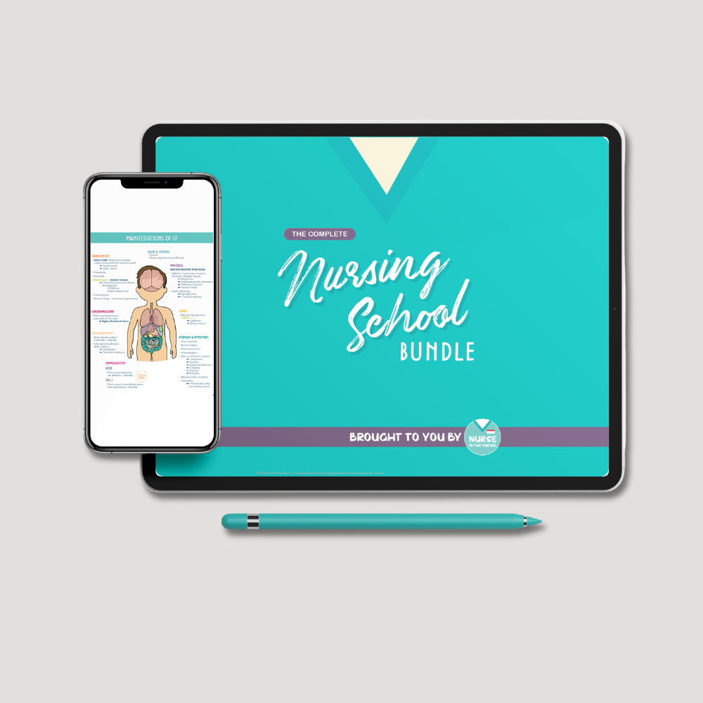 The Complete Nursing School Bundle | 2026 Edition | eBook